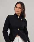 Chaqueta Cruzada Botones