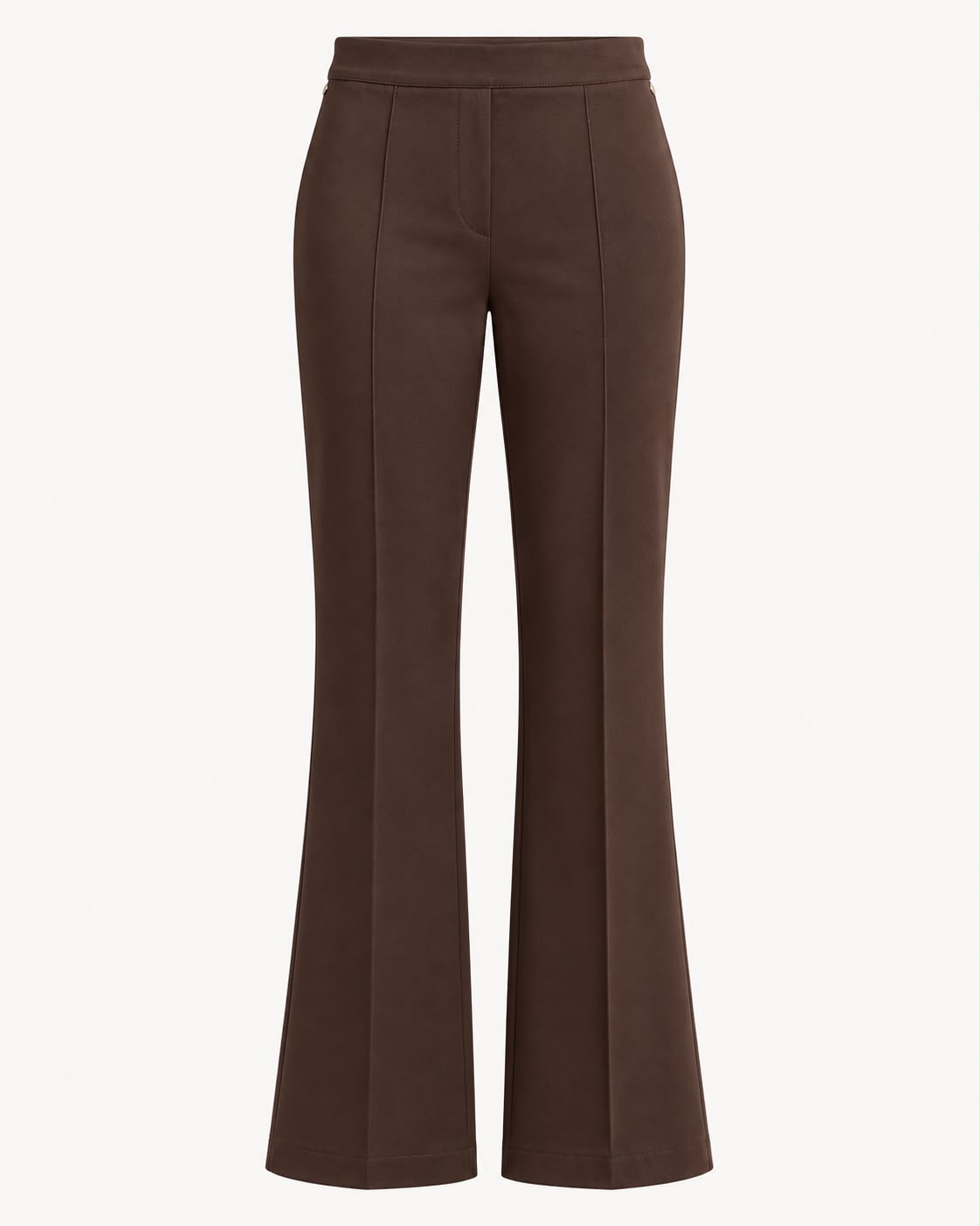 Pantalón Flare Stretch Choco
