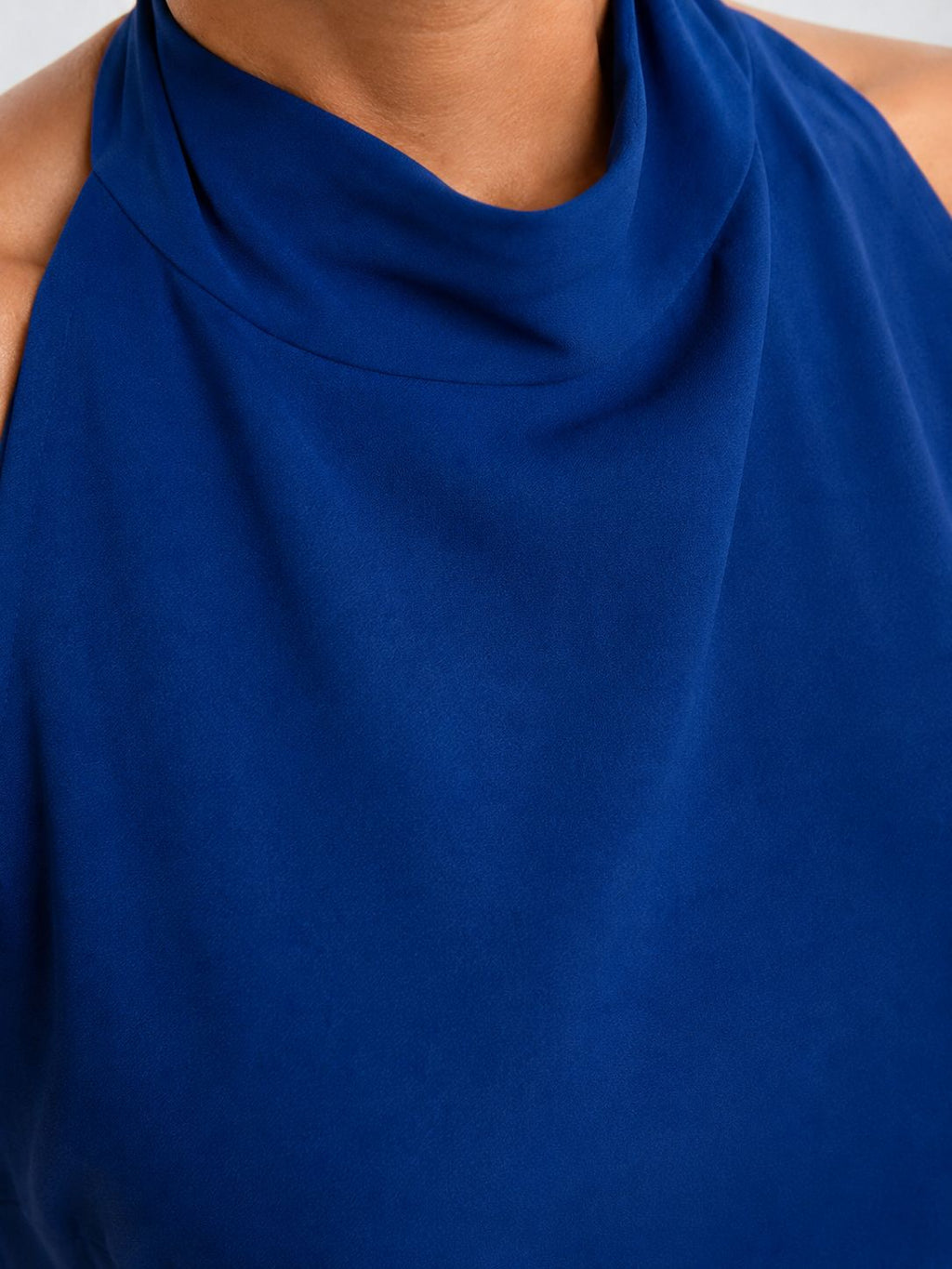 Vestido Halter Cobalt