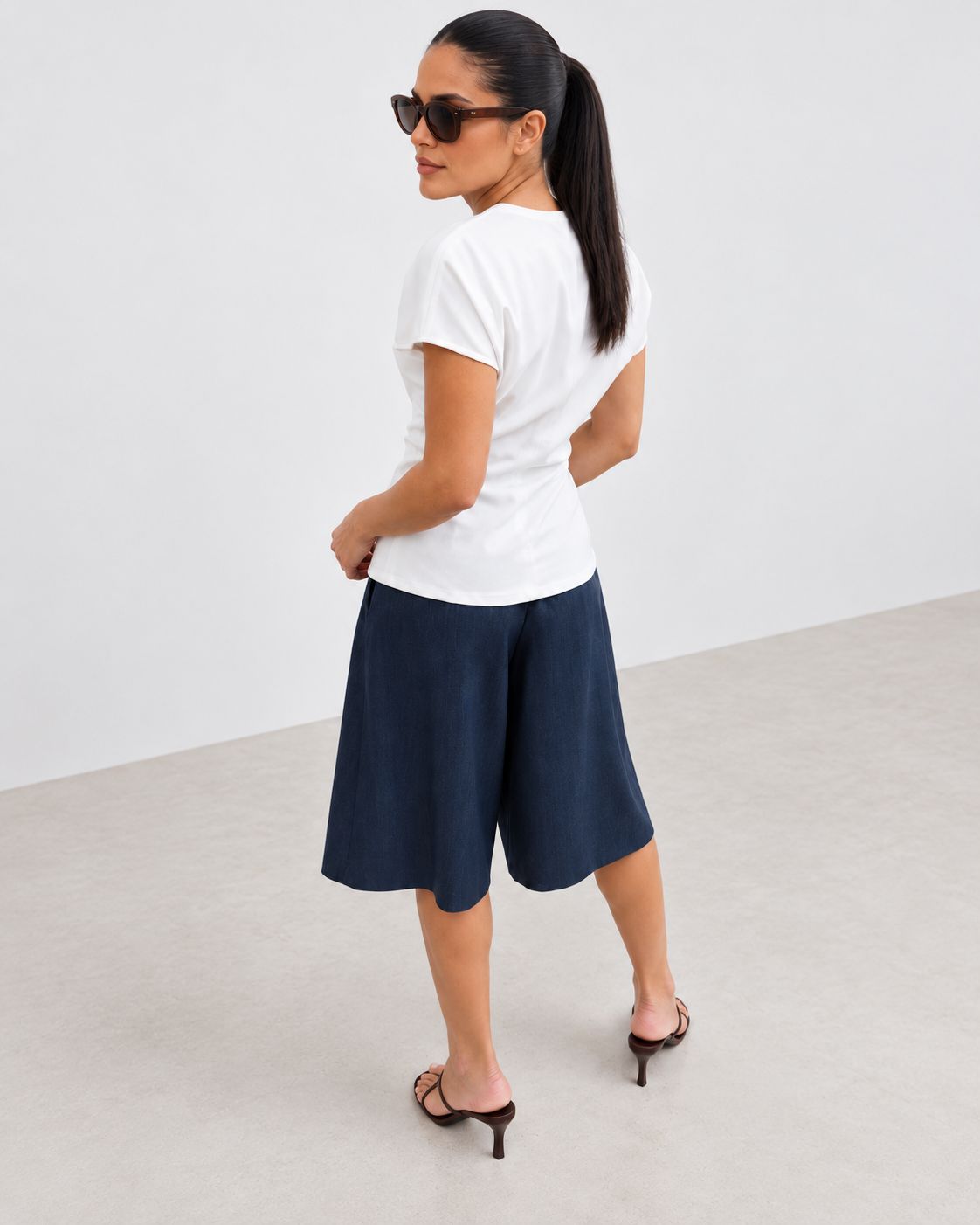 Blusa Frunce Blanca