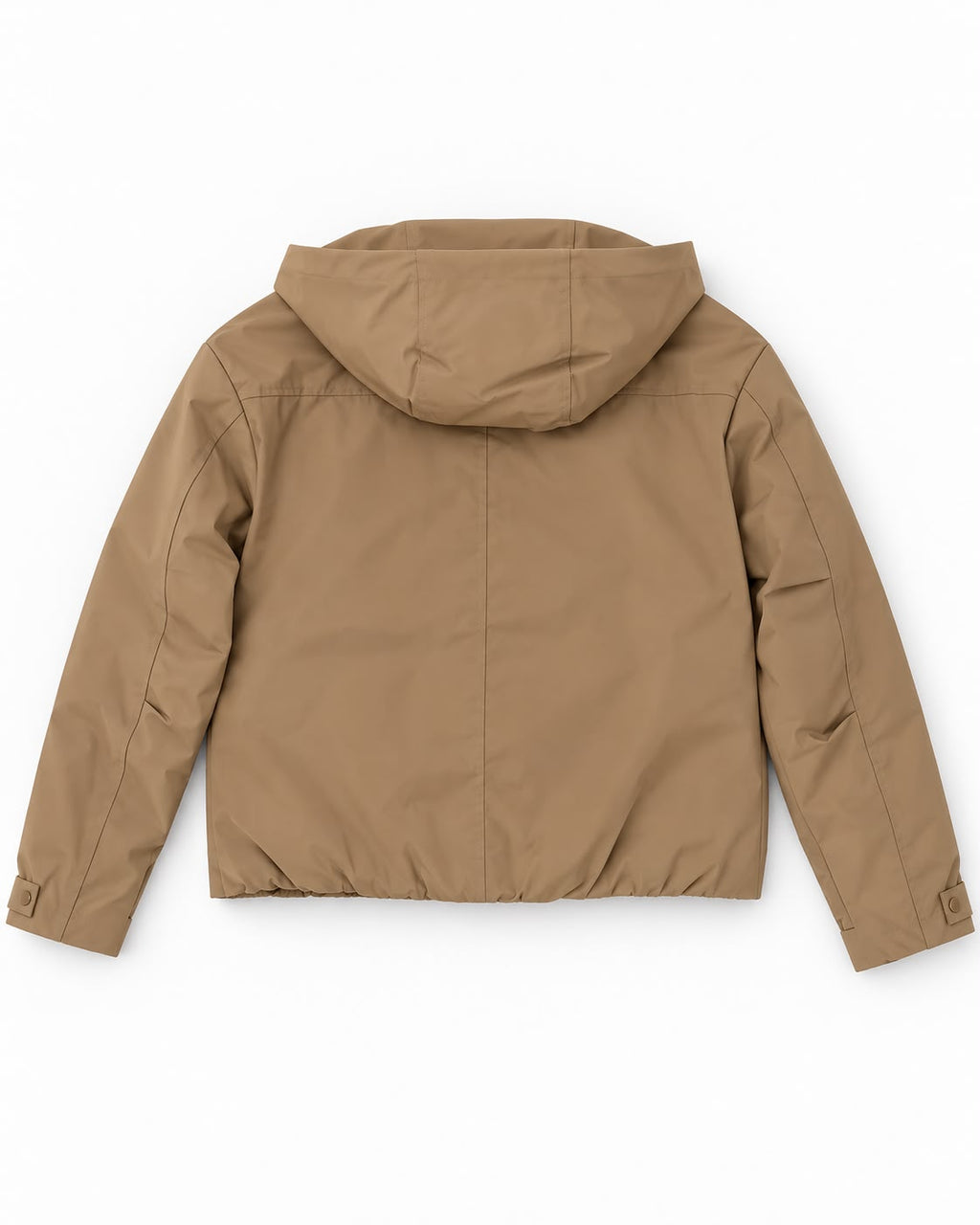 Chaqueta Waterproof Camel con Capucha