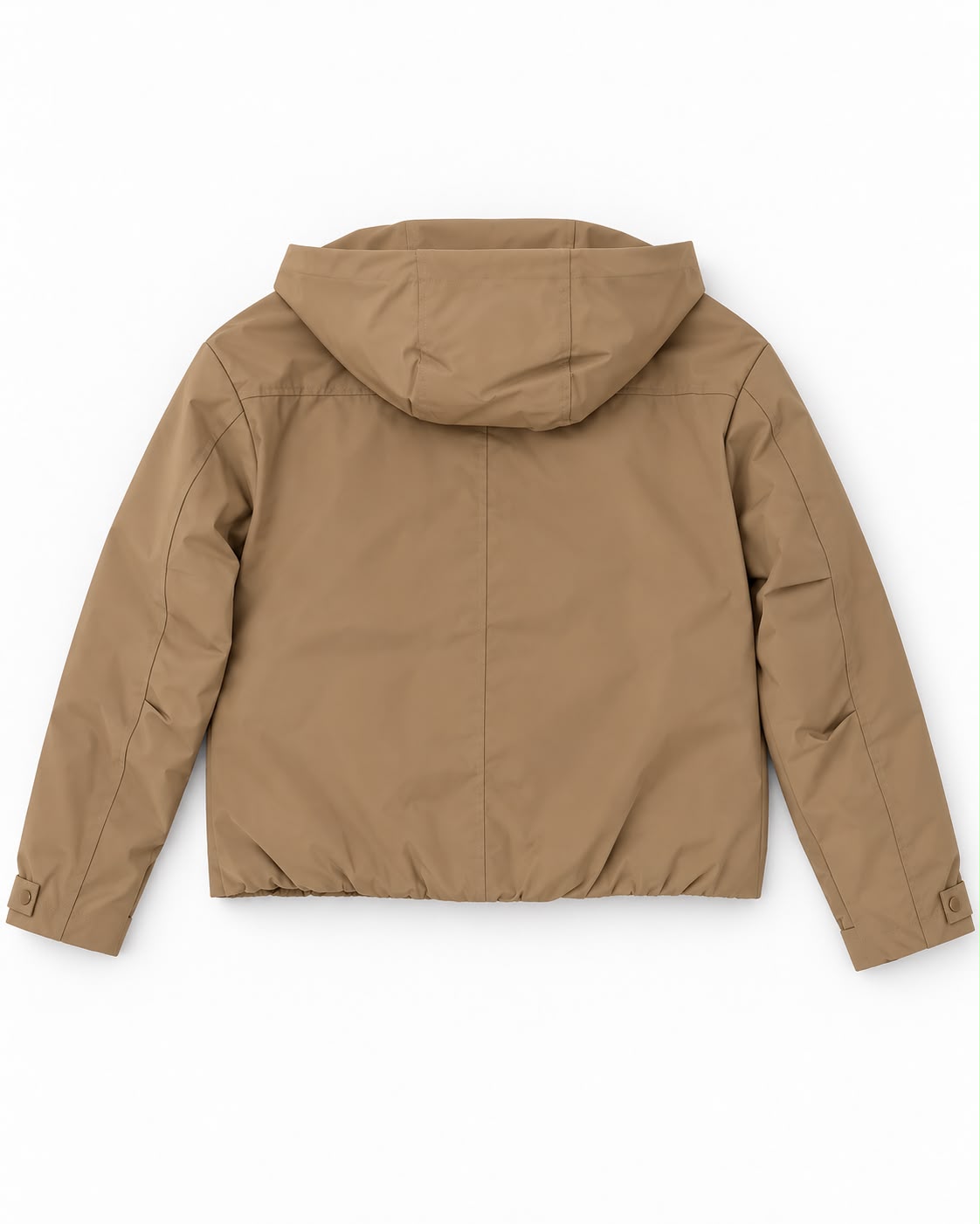 Chaqueta Waterproof Camel con Capucha