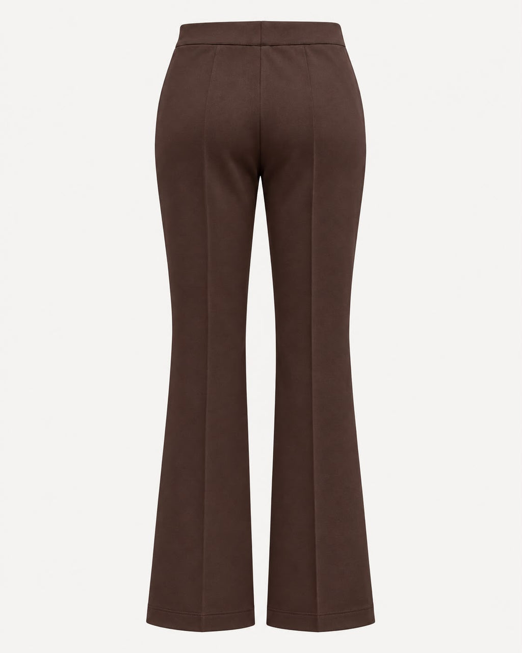Pantalón Flare Stretch Choco